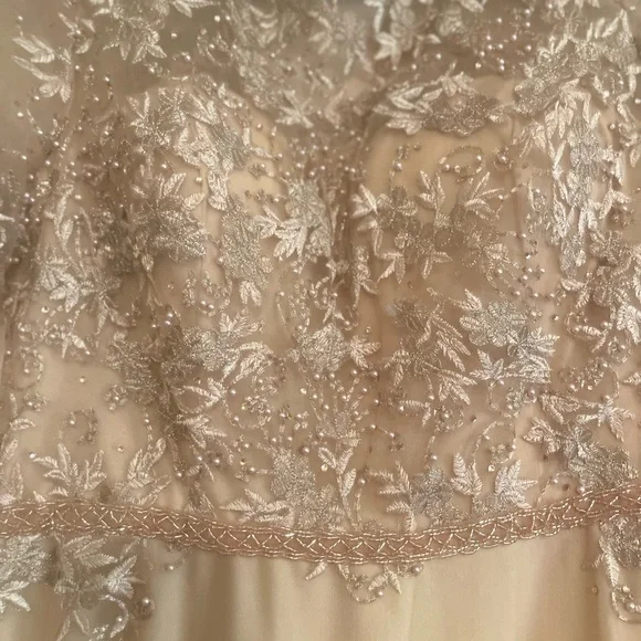 Gorgeous champagne mother-of-the-bride dress - Picture 4 of 7